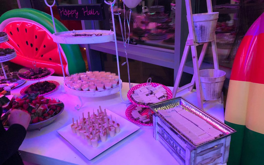 קייטרינג חלבי לבת מצווה